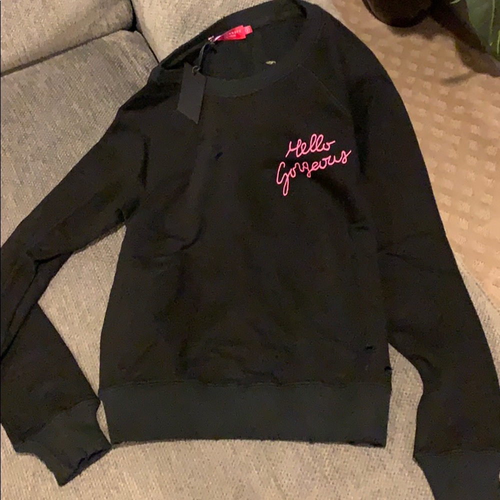 N Philanthropy hello gorgeous sweatshirt, NWT, S